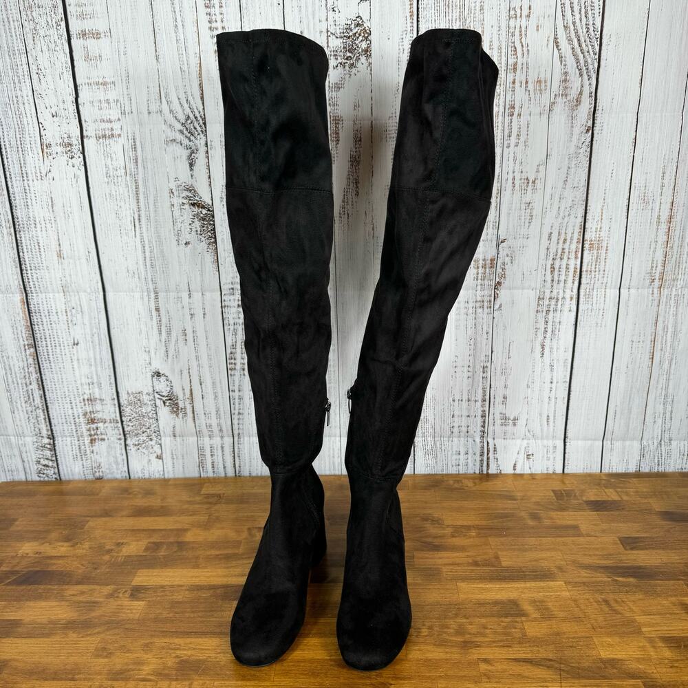 Nine West Yanie Women’s Over-the-knee Boots Black Size 9.5M - Picture 3 of 13